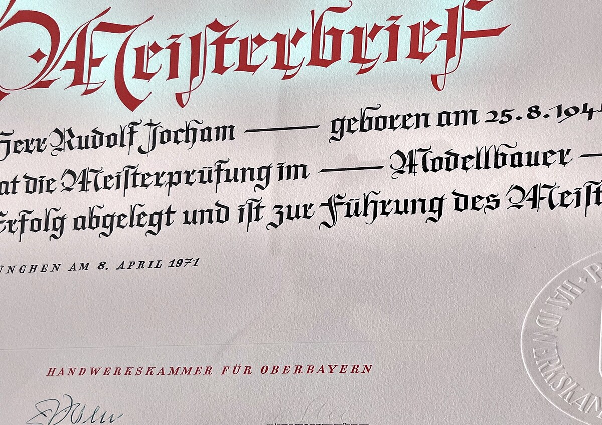 Klassisches Gießereimodell – handwerkliche Anfänge