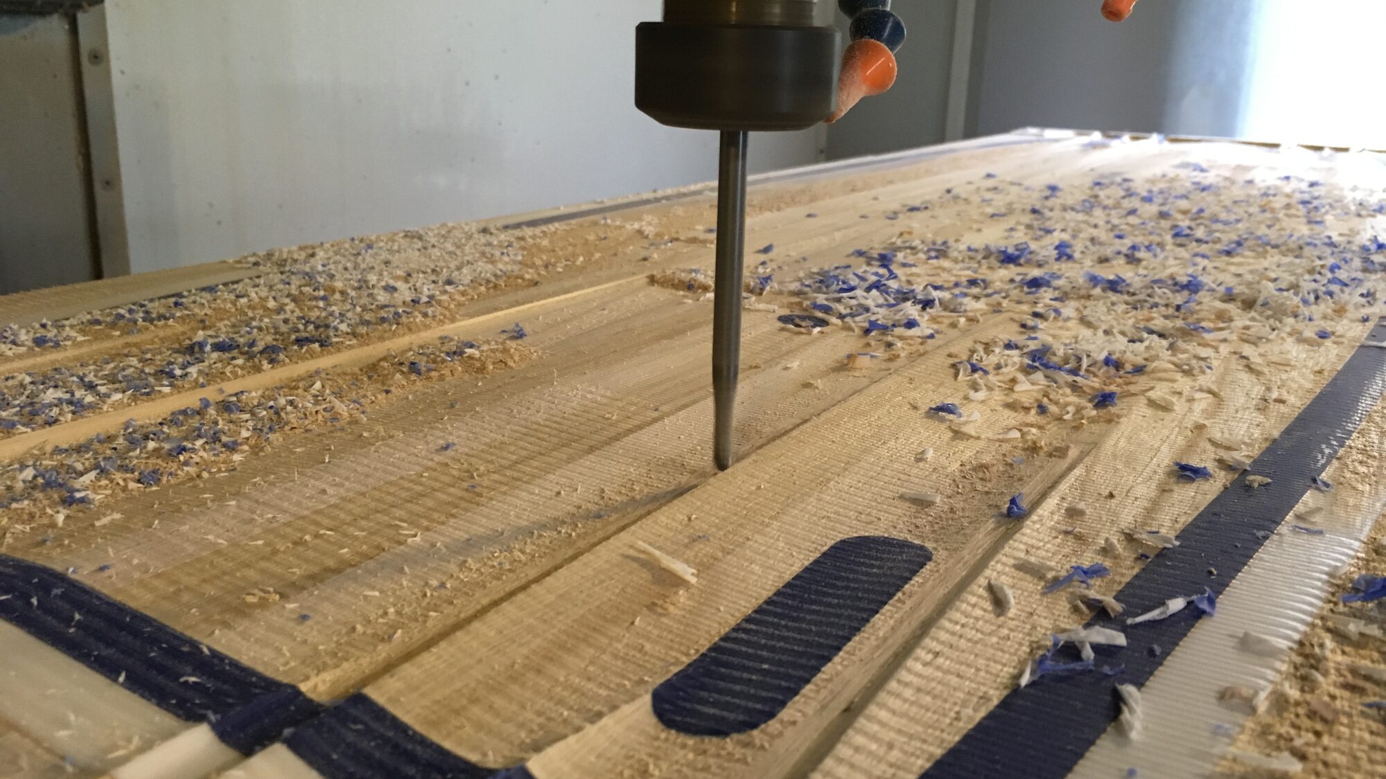 CNC-Fräskopf Nahaufnahme